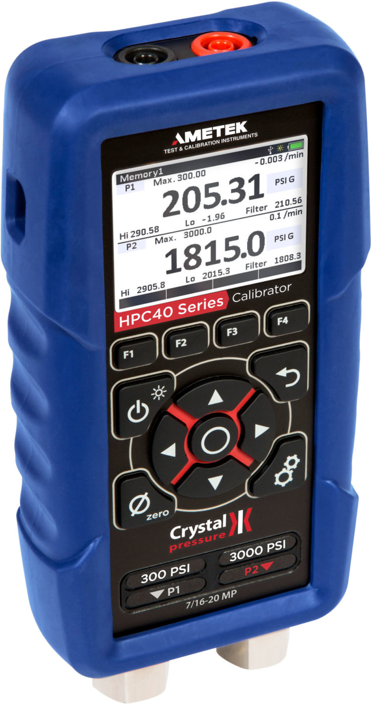 HPC40 Series Pressure Calibrator – Precision Pressure and mA Loop Calibration Tool